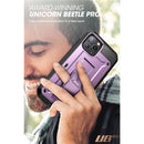 SUPCASE Für iPhone 12 Pro Max Case 6.7" (2020) UB Pro Ganzkörper-Robuste Holster-Abdeckung mit integriertem Displayschutz und Ständer