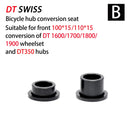 DT SWISS FreeHub dt240 350 1700 Kappen MTB Fahrradnaben Konverter Mountainbike Endadapter QR oder THRU Adapter HG/XD/MS BOOST