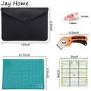 27-teiliges Rollschneider-Set 45 mm Rollschneider &amp; Tranchiermesser &amp; A4-Schneidematte &amp; Nähnadeln für Stoff-Leder-DIY-Näharbeiten