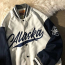 Baseballuniformjacken für Frauen 2021 Frühling und Herbst neue hochwertige lockere und dünne Retro-Kleidungsjacke in Übergröße