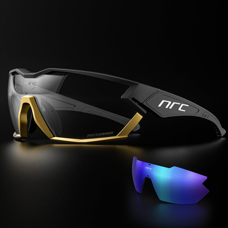 2022 NRC P-Ride gafas de ciclismo fotocromáticas hombre bicicleta de montaña deporte ciclismo gafas de sol MTB ciclismo gafas mujer
