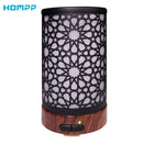 Diffusor für ätherische Öle, Schmiedeeisen, hohler Luftbefeuchter, mit Farbverlauf, Nachtlampe, BPA-frei, Farbe Weiß, 100 ml Raum