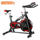 OneTwoFit Static Bike Heimtrainer Apartment Spinning Fahrrad Cardio Statische Pedale Heimtrainer Fahrrad Fitnessgeräte 120KG