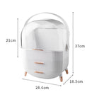 Kosmetik Aufbewahrungsbox Make-up Organizer Schmuck Aufbewahrungsbox Make-up Pinsel Lippenstift Halter Tragbare Mode Schublade Desktop Staubdicht