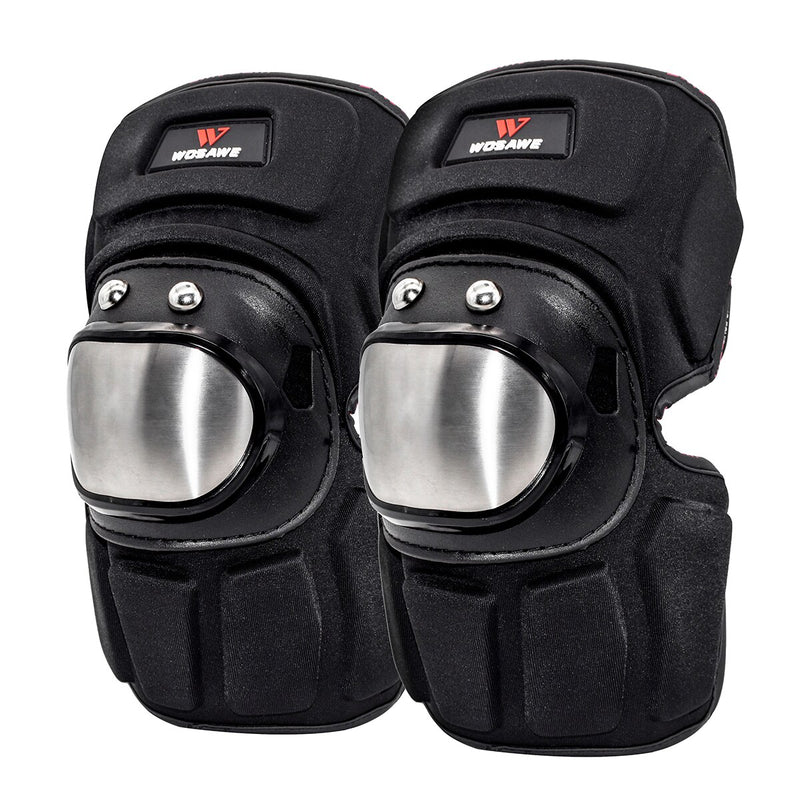 WOSAWE Adjustable Knee Protector Motorcycle Motocross Tactical Sport Riding Cycling Skating Ski Knee Pads Kneepad Brace Support