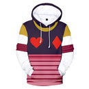 Die neuesten 3D Hisoka Hoodies Sweatshirts Männer Frauen Hoodie Mode Herbst 3D Comic Hisoka Jungen Mädchen Schwarz + Weiß Pullover