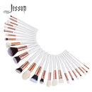Jessup Make-up-Pinsel-Set Dropshipping Pearl-White-Rose-Gold Pinceaux Maquillage Cosmetic Tools Eyeshadow Powder Definer 6-25pcs