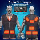 Jacke Beheizte Weste Warme Frauen USB Beheizte Kleidung Elektrische Heizjacke Angeln Trekking Heizkissen Herren Winterjacke