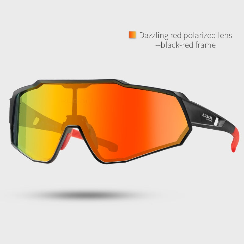 CoolChange, gafas polarizadas para ciclismo, gafas para correr, montar, UV400, gafas de sol para bicicleta, deportes al aire libre, MTB, gafas para bicicleta, gafas para hombres y mujeres