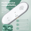 Hoco 3 in 1 Wireless Charger Pad Qi Schnellladung für iPhone 11 12 Pro Max XS XR Schnellladegerät für iWatch 5 4 3 2 1 Airpods Pro