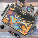 Make-up-Kosmetik-Set, Pilzkopf, Luftkissen, Finishing-Puder, Gesichtspuder, Perlglanz, Lidschatten, Antihaft-Cup, Lippenstift-Kit