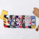 5 Paar/Los Frauen Socken Casual Korea Cartoon Tier Socken Baumwolle Nettes Mädchen lustige Maus Ente Söckchen Größe 35-41 Dropshipping