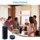 Tuya Smart Life ZigBee 3.0 Vorhangschalter und Fernbedienung für Rollladen Google Home Alexa Voice Control Automation MQTT