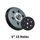 BT- Marflo Stützplatte für Dual Action Polierer DA Polierer Stützplatte Rückenhalter 5 Zoll 125 mm 6 Zoll 150 mm