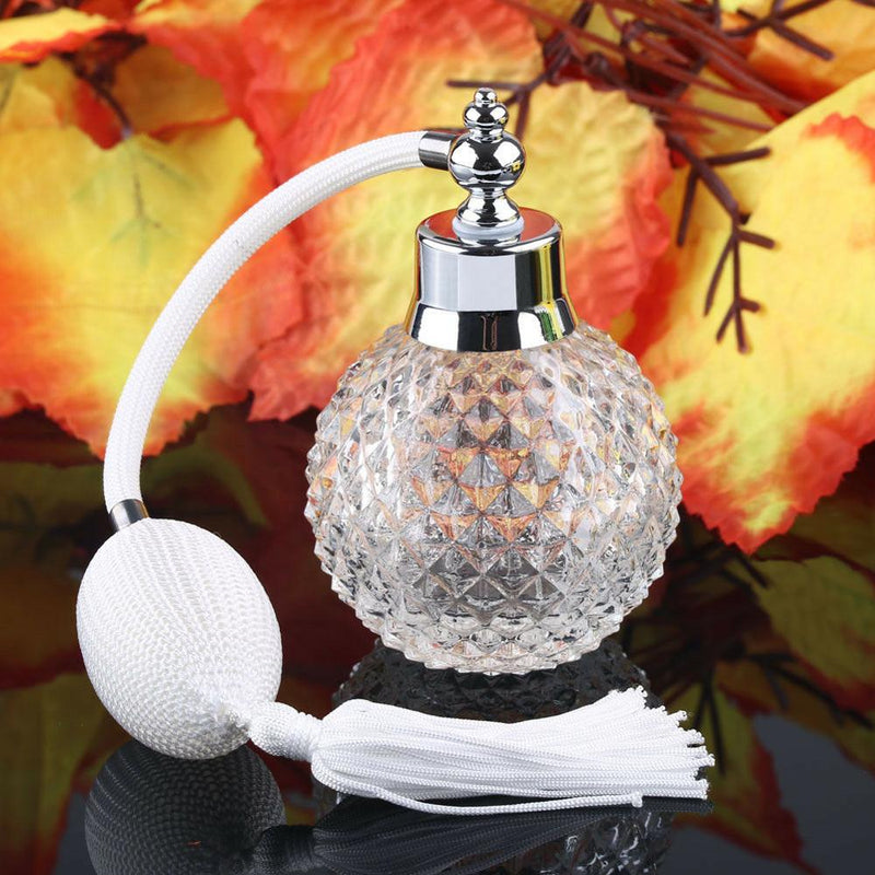 100ml Vintage Crystal Perfume Bottle Spray Atomizer Glass Bottle Lady Gift