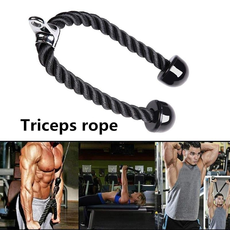 Fitness Home Gym Cable máquinas accesorio Crossfit culturismo entrenamiento de fuerza muscular accesorios de entrenamiento ejercicio de tríceps