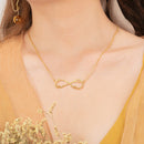 JewelOra Personalized Name Necklace 925 Sterling Silver DIY Heart Letter Necklaces &amp; Pendants Unique Birthday Gift