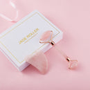 Rose Quartz Face Massage Jade Roller Natural Stone Crystal Slimmer Lift Wrinkle Remover Beauty Care Slimming Lifting Tools