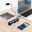 USB HUB 3.0 4 7 Port USB Multi Splitter mit Netzschalter Netzteil Adapter für Macbook PC Computer Laptops Notebook Zubehör