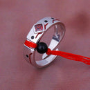 Der ungezähmte Anime Grandmaster of Demonic Cultivation MDZS Cosplay Ring S925 Silber Paar Fingerringe Modeschmuck Geschenk