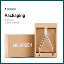 MR.GREEN Nagelhautzange Maniküreschere Edelstahl Pinzette Clipper Dead Skin Remover Scissor Pusher Tool Trimmer