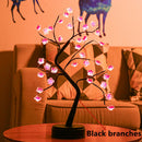 Luces de noche LED Mini lámpara de mesa de árbol de Navidad guirnalda de luces de hadas chico regalos hogar interior decoración de la habitación decoración de Navidad