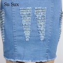 Lässige Jeanskleider für Frauen Blaue, figurbetonte Jeanskleider 2020 Sommer O-Ausschnitt Kurzarm Slim Jean Kleid Vestidos African Robe