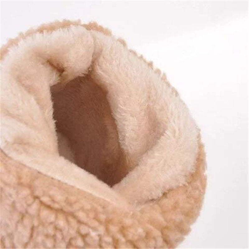 Women Winter Fur Warm Snow Boots Ladies Warm wool booties Ankle Boot Comfortable Shoes plus size 35-43 Casual Women Mid Boots