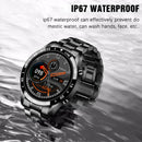 LIGE 2021 Neue Full Touch Screen Smart Watch Sport Bluetooth Anruf Herrenuhr Herzfrequenz Nachricht Erinnern Business Smartwatch Männer