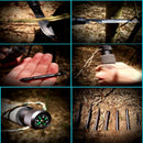 Outdoor Defense Tactical Walk Stick Alpenstock Multitool Campingausrüstung Wandern Bergsteigen Trekking Pole Survival Tool