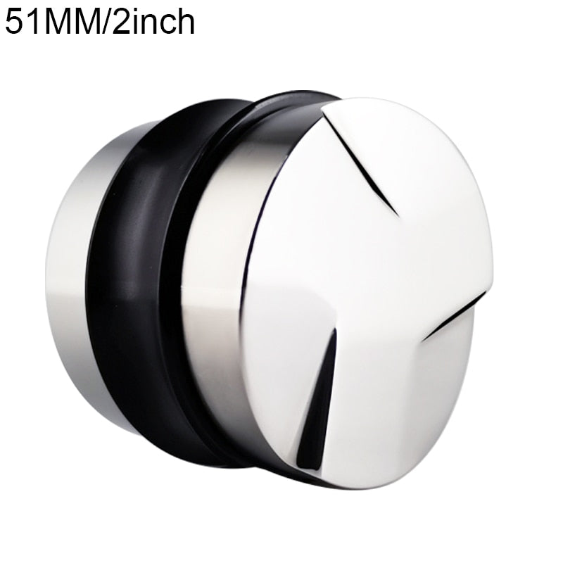 51mm 53mm 58mm 3 Angle Flat Base Coffee Tamper for Espresso Coffee Machines Press Coffee Grinder Cafe Powder Hammer