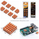 8 teile/paket Kupfer RHS-03 Ram Kühlkörper Für DDR DDR2 DDR3 Kühlkörper Kühler