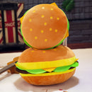 Nuevos juguetes de peluche con forma de hamburguesa, almohada creativa y divertida, muñeco de peluche, cojín, regalo para niños, juguetes de peluche de hamburguesa realistas