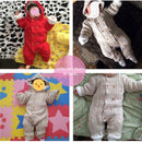 IYEAL Dicker Warmer Säuglingsbabyspielanzug Winterkleidung Neugeborenes Baby Jungen Mädchen Strickpullover Overall Mit Kapuze Kind Kleinkind Oberbekleidung