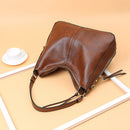 DIDABEAR Hobo Bag Leder Damen Handtaschen Damen Freizeit Umhängetaschen Mode Geldbörsen Vintage Bolsas Große Kapazität Tragetasche