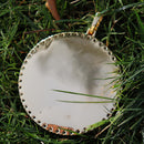 D&amp;Z New 3D Custom Photo Pendant Big Size Solid Back 4mm Breite Stones Side Hip Hop Schmuck Personalisierte Kubikzirkon Ketten Geschenk