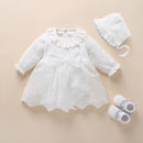 Baby Taufkleid 2022 Bogen Neugeborenes Baby Mädchen Kleinkinder Kleider &amp; Kleidung Schneewittchen Babykleid 1 Jahr alt Geburtstagskind Kleid