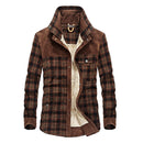 Mountainskin Männer Warme Jacke Fleece Dicke Armee Mantel Herbst Winter Jacke Männer Slim Fit Kleidung Herren Markenkleidung SA831