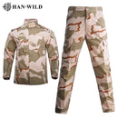Men Military Uniform Airsoft Camouflage Tactical Suit Camping Army Special Forces Combat Jcckets Pants Militar Soldier Clothes