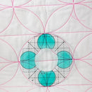 Free Motion Quilting Essentials Vorlage Nähmaschine Quiltlineal Quiltvorlage Patchworklineal Quilter's Lineal