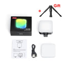 Ulanzi VL49 RGB-Videoleuchten Mini-LED-Kameraleuchte 2000 mAh Wiederaufladbare LED-Panel-Lampe Foto-Video-Beleuchtung für Youtube Tik Tok