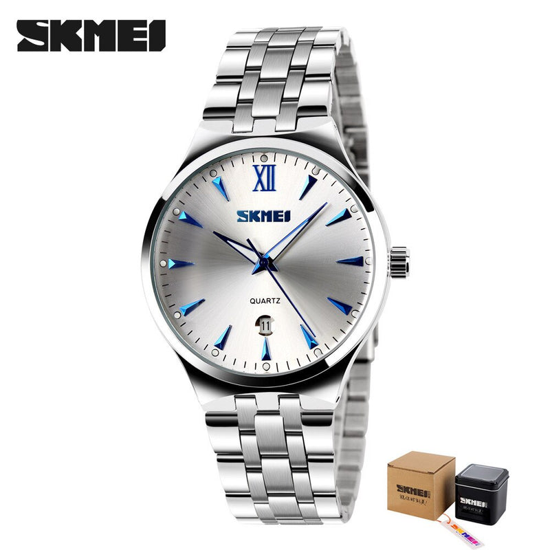 SKMEI Mode Damen Sportuhren Frauen Quarzuhr 3Bar Wasserdichte Weibliche Armbanduhren Kalender Relogio Feminino Uhr 9071