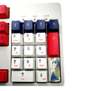 XVX Anime Key Caps für 60 Prozent mechanisches Tastatur-Kit Ergonomisches Cherry MX Gaming Keycaps Custom Diy OEM XDA PBT Keycaps Set