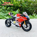 Maisto 1:18 16 Arten Ducati Panigale v4 sc weiße ursprüngliche genehmigte Simulationslegierungsmotorradmodell-Spielzeugauto-Geschenksammlung