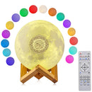 Muslim Coran Speakers Wireless Muslim Night Light Quran speakers Moon quran speaekr Light Koran Touch Lamp