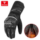 Wasserdichte Motorradhandschuhe Winter Warm Invierno Winddicht Reflektierend Antirutsch Touch Operate Lange Reithandschuhe Gant Moto Luvas