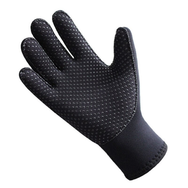 Guantes de buceo de 3mm, guantes de natación de invierno, guantes cálidos de neopreno para hombres y mujeres, surf, pesca submarina, esnórquel, canotaje, pescadores, guantes de buceo