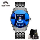 Neue Sport BESTWIN Herren Quarzuhren Heiße Luxusmarkenuhr Für Herren Silikon Armbanduhr Wasserdichte Uhr Relogio Masculino