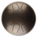 Mini 8-Ton Steel Tongue Drum 6 Zoll Tongue Drum C Key Hand Pan Drum mit Drum Mallets Tragetasche