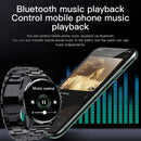 LIGE Neue Bluetooth Call Smart Watch Männer Full Touch Sport Fitness Uhren Wasserdichte Herzfrequenz Stahlband Smartwatch Android iOS
